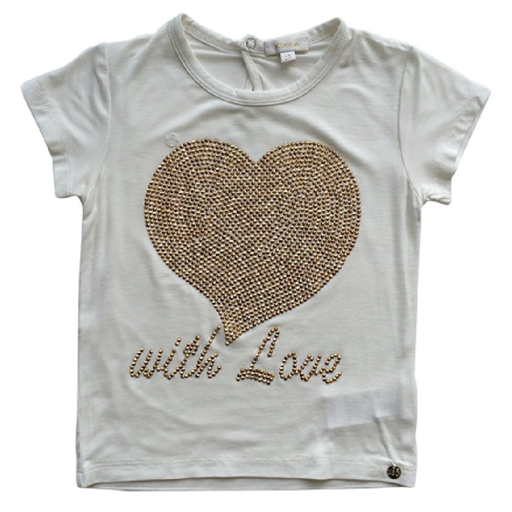 Microbe By Miss Grant Jersey Tee Heart Stone